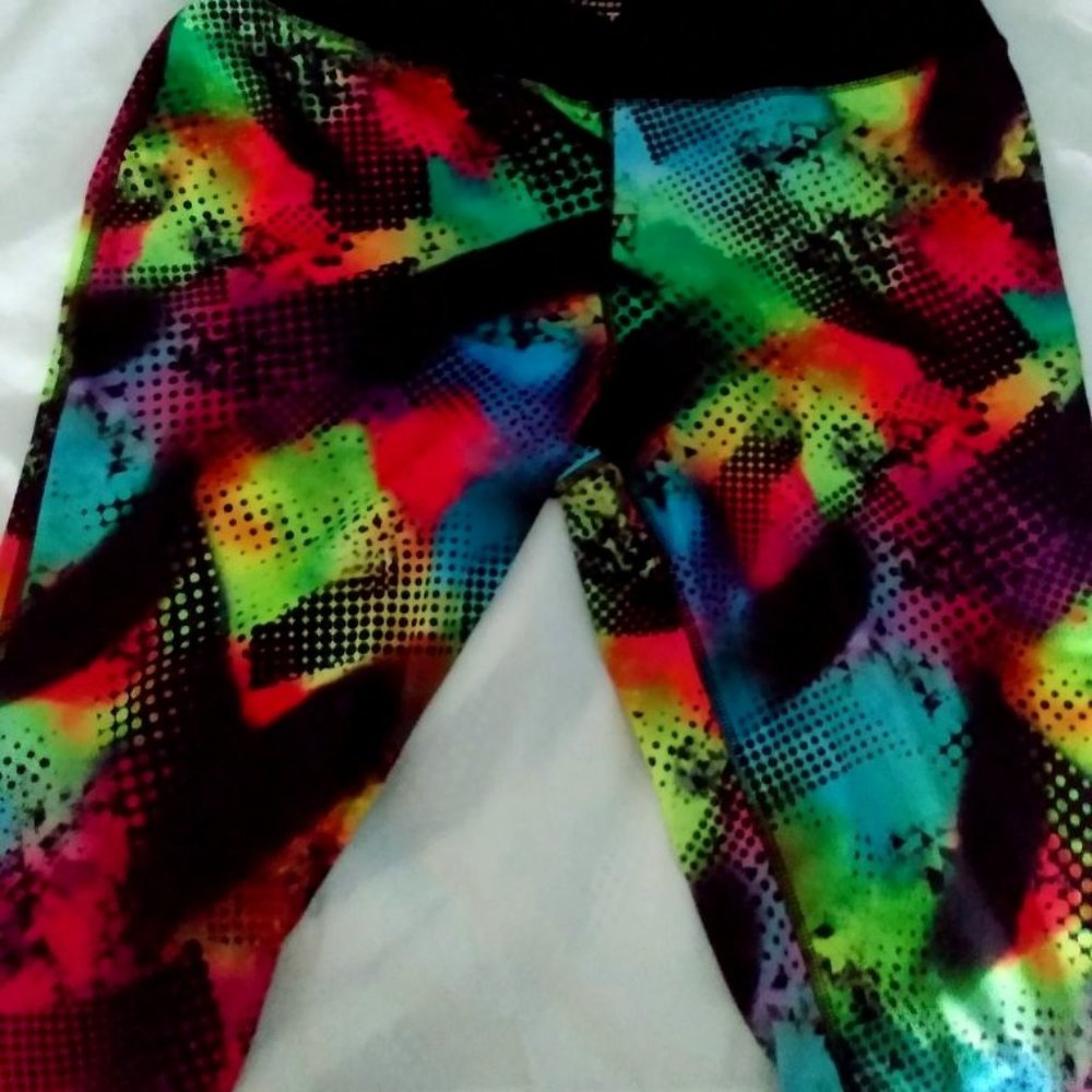 HARD CANDY NEON WORK OUT ACTIVEWEAR LEGGINGS